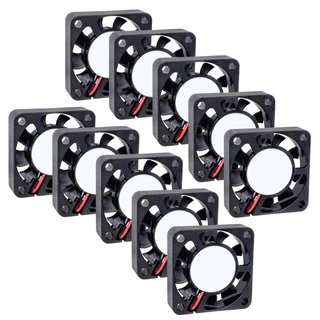 Kit 10 Ventoinhas Cooler 40x40x10 40mm 4cm 12v em Oferta na Shopee
