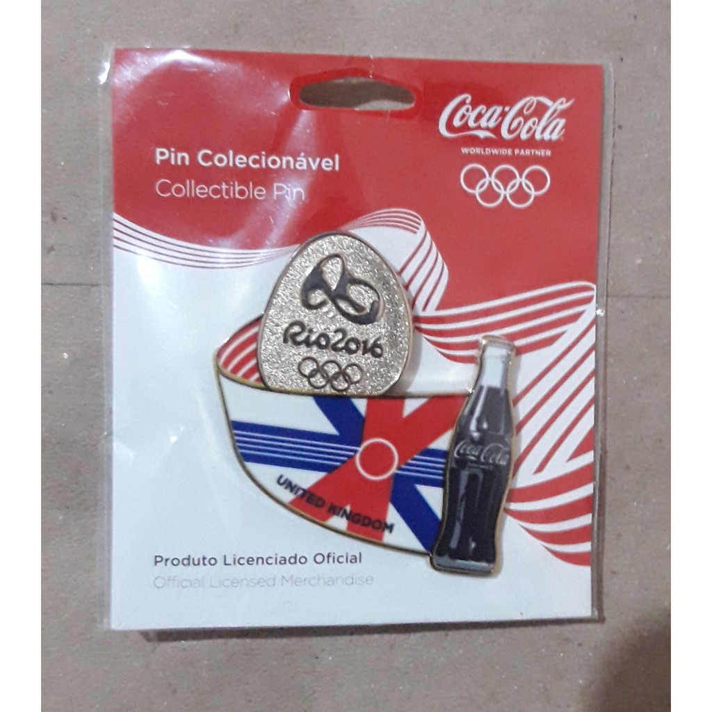 Pin Coca-Cola Olimpíadas Rio 2016 (#18)