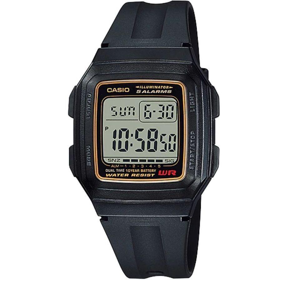 Relógio Casio Masculino Digital Preto F-201WA-9ADF