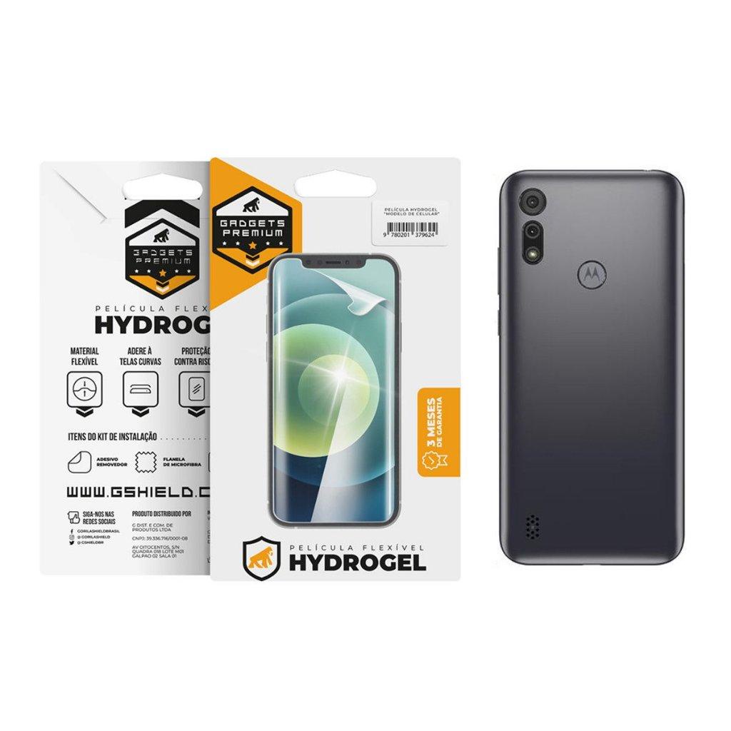 Película Traseira Hydrogel Motorola Moto E6s/E6i - Anti-Risco, Ultra Resistente - Gshield