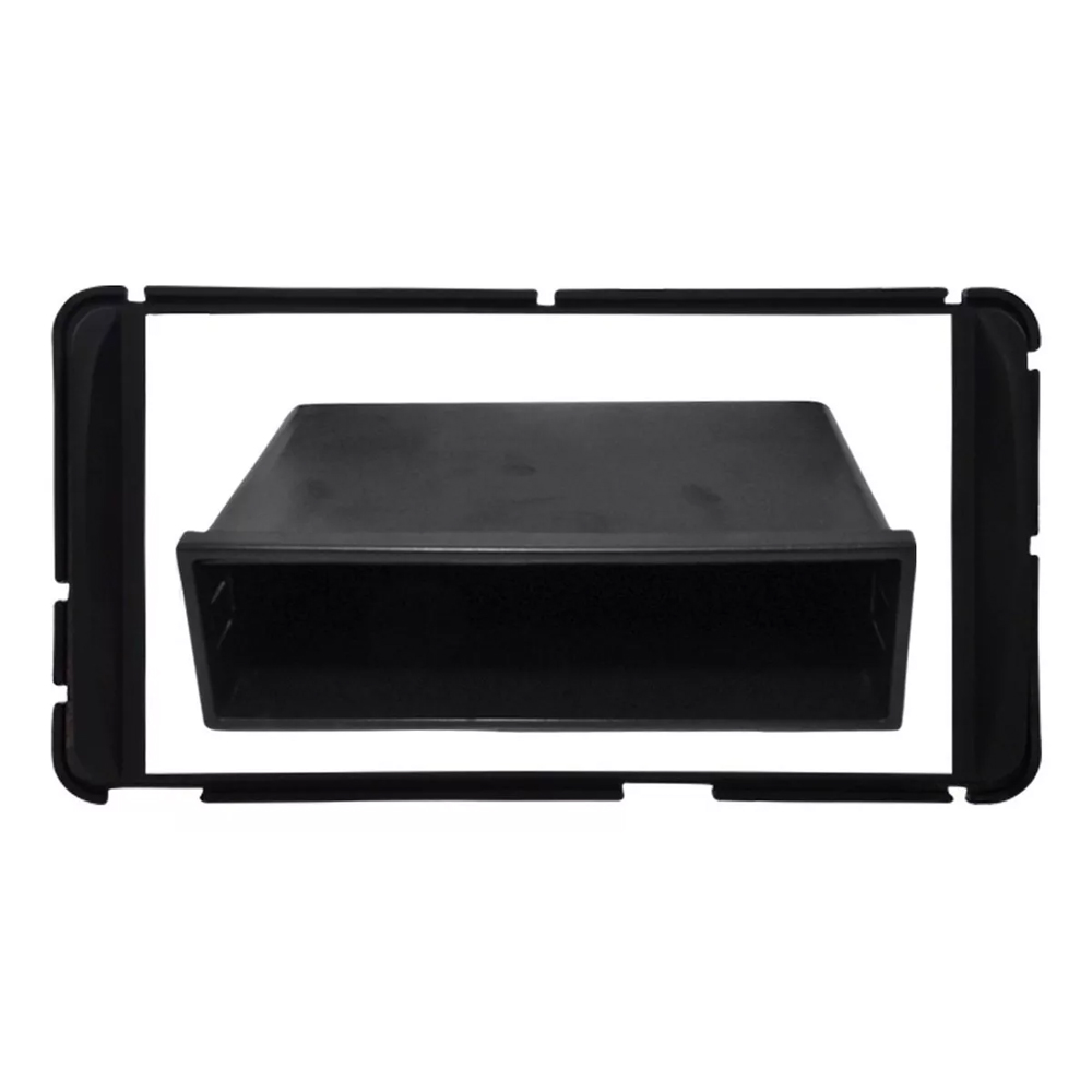 Moldura Para Painel Autoplast Dvd 2din Cd Rádio 1din Hilux Preto em Oferta na Shopee