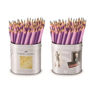 10 Lápis Faber-Castell, Eco Lápis Grip 2001 Nº 2B Triangular - Para uso escolar e escritório