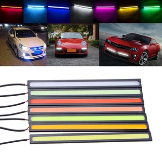 1 Peça 17 Cm 12 V COB LED DRL Tira Luzes Diurna De Condução De Circulação À Prova D