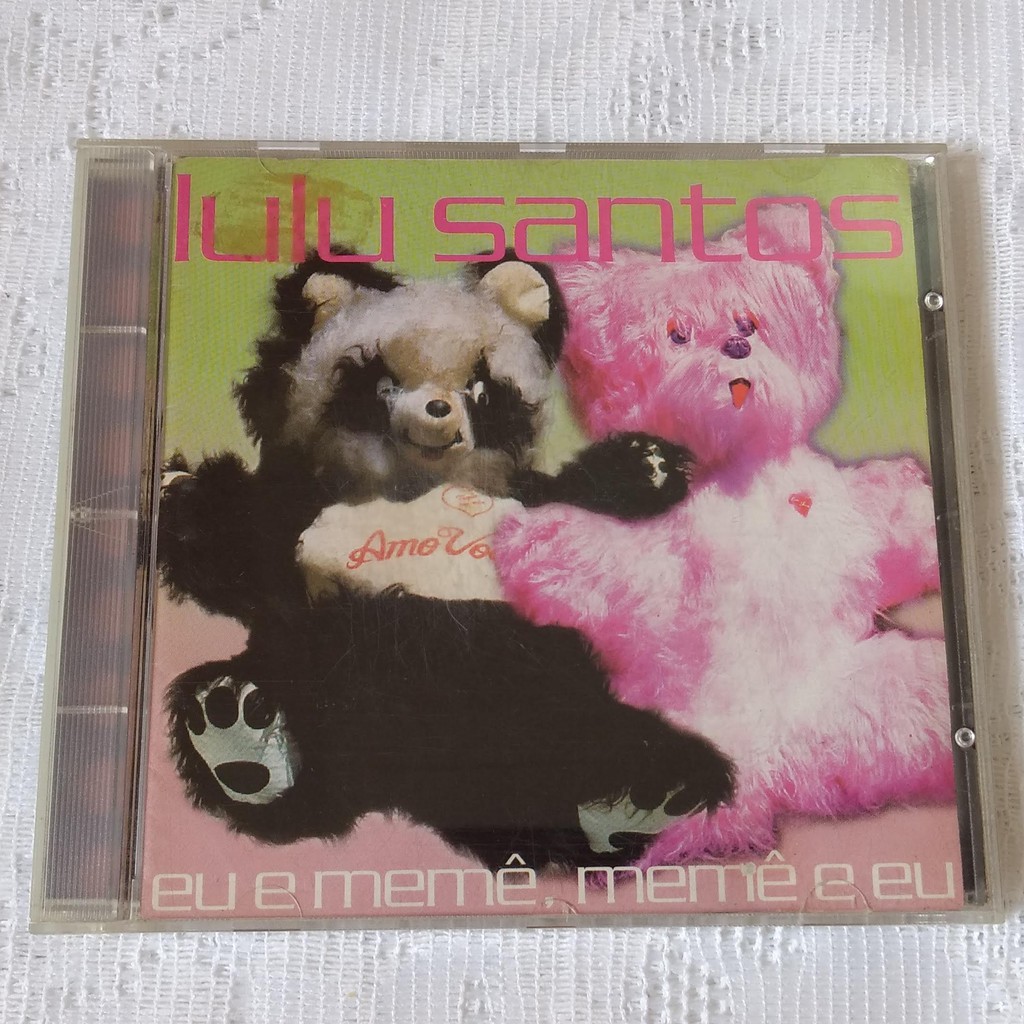 cd original Lulu Santos Eu e Memê, Memê e Eu natal clássico vintage  brechó bazar garimpo carnaval