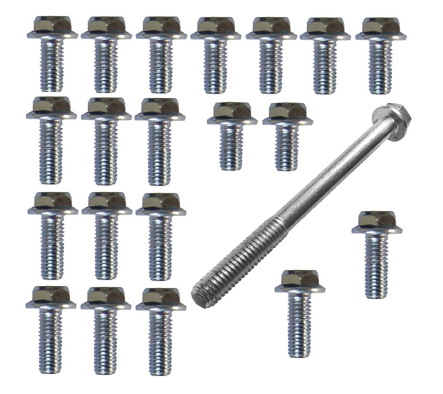 Kit parafusos tampa motor lateral esquerda+direita CRF250L 2013 CRF250 Importada emplacada Honda