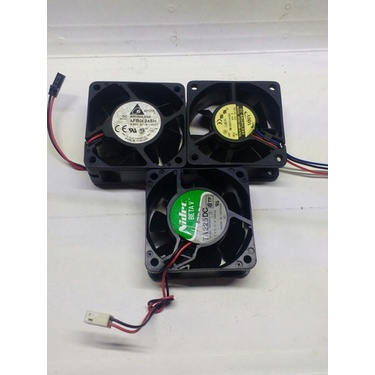 Cooler Ventoinha Fan 12v 60x60mm  Kit C/ 10 Unidades
