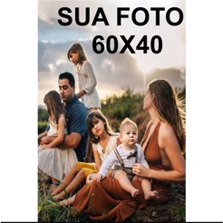 QUADRO DECORATIVO COM FOTO 60X40 SOFISTICADO MODERNO PERSONALIZADO COM SUA FOTO SALA QUARTO ENVIO IMEDIATO