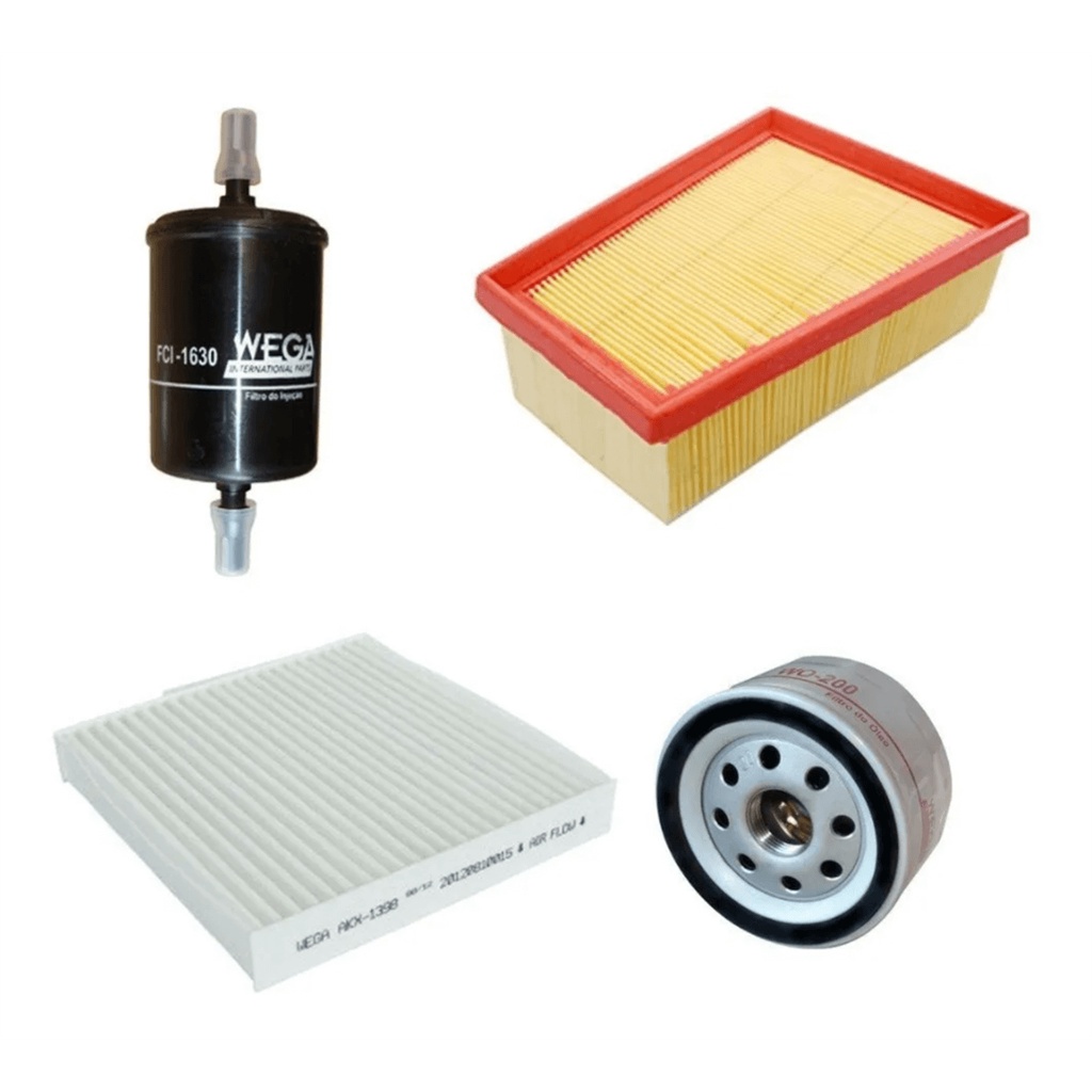 Kit Troca De Filtros Duster 2.0 16v Hi-flex 2011 Em Diante