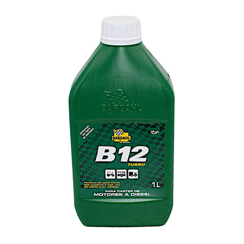 Aditivo de Motor Bardahl B12 Turbo Diesel 1 Litro
