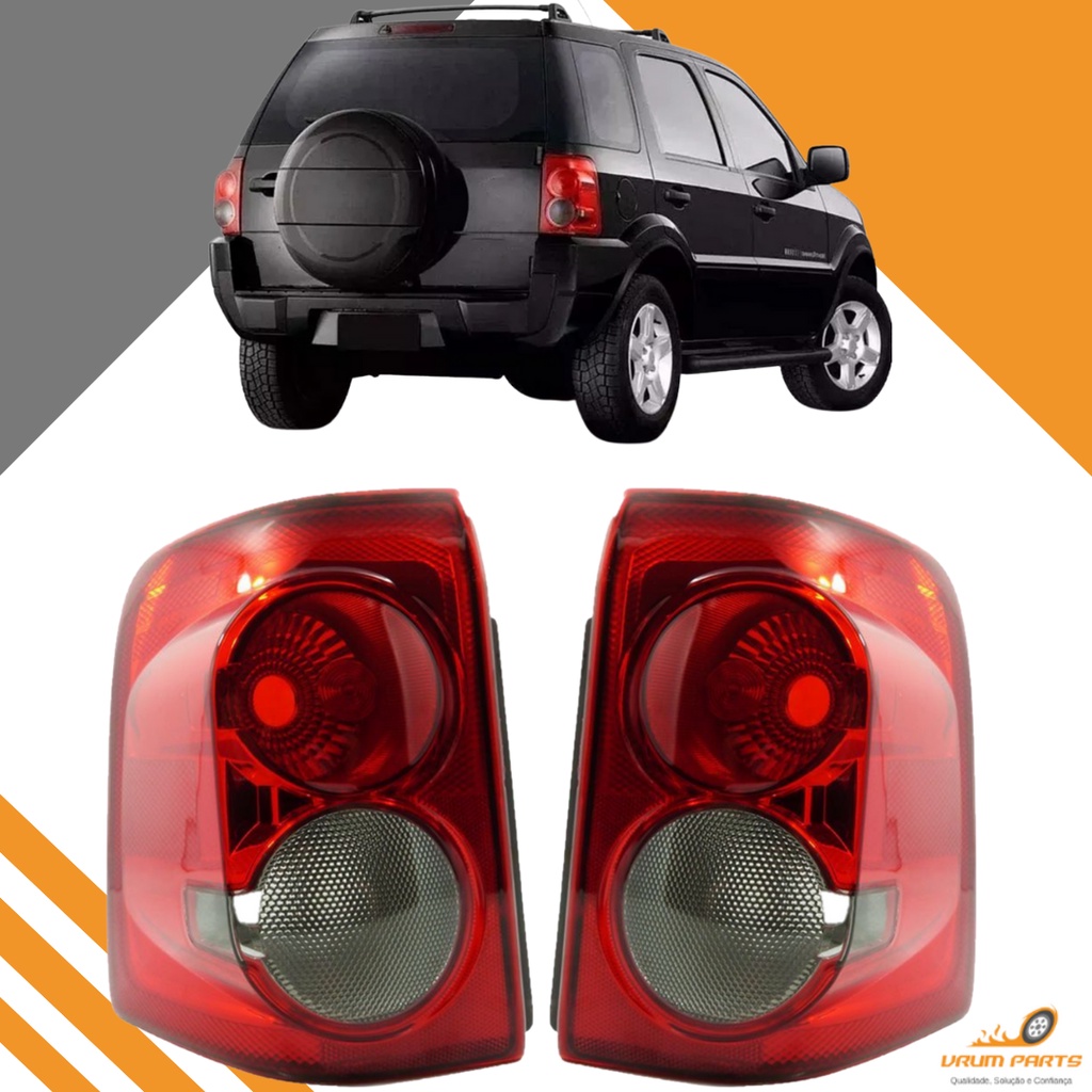 Par Lanterna Ecosport 2008 2009 2010 2011 2012 Ré Fumê em Oferta na Shopee