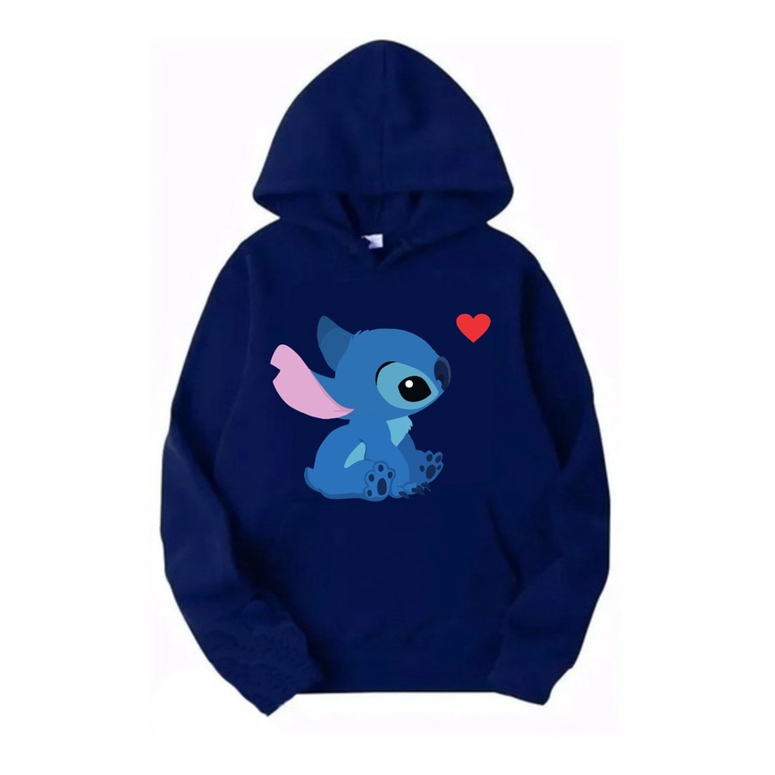 Blusa Moletom Lilo Stitch Feminino Unissex Infantil Casaco Shopee Brasil 6148