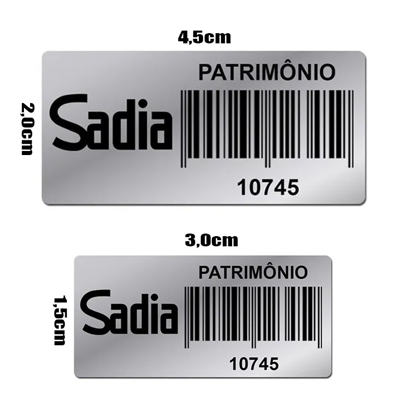 Etiquetas de Patrimônio: Onde Comprar | BuscaProdutos