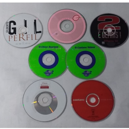CD Gilberto Gil Caetano Veloso Chico Buarque Mídias Originais Sem Encatres Ver Detalhes Do Produto