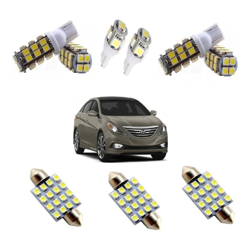 Kit Led Hyundai Hb20x Hb20s Hb20 Sonata Santa Fe Azera I30