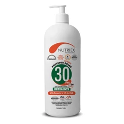 Protetor Solar FPS 30 com Repelente 1,0L Bombona NUTRIEX