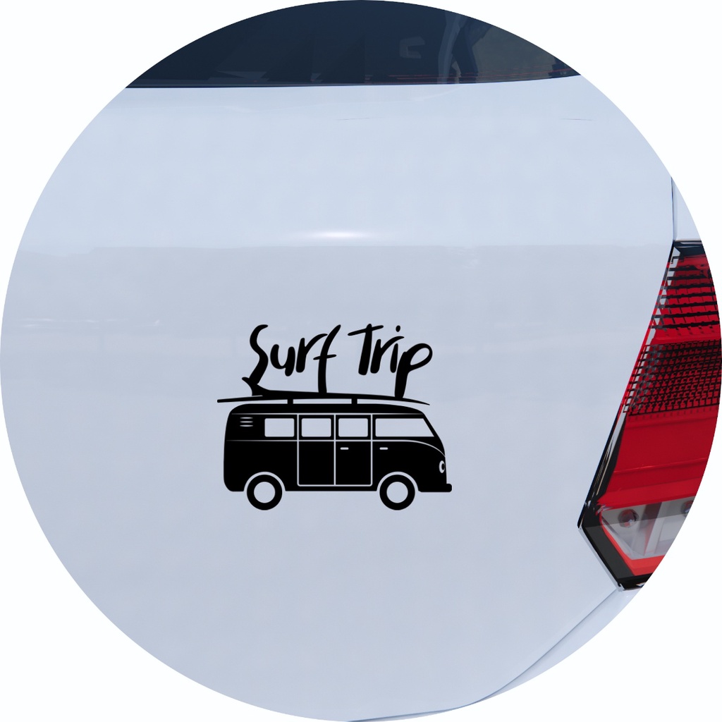 Adesivo de Carro Kombi Surf Trip