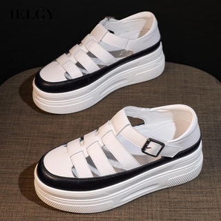 IELGY Sandálias Femininas Da Moda Dos Pés Sapatos Plataforma Simples casual