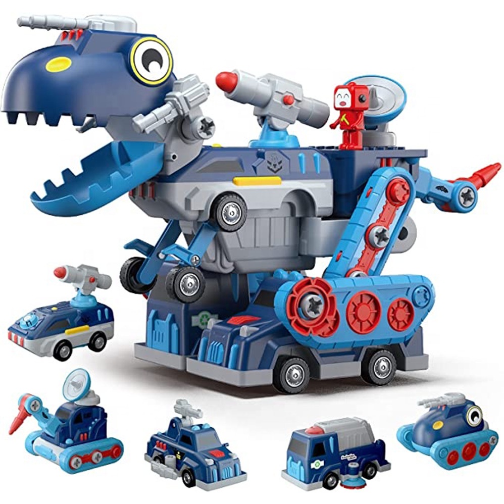 Carrinho Dino 5 em 1 Monta e Desmonta Construbots Mega Compras em Oferta na Shopee