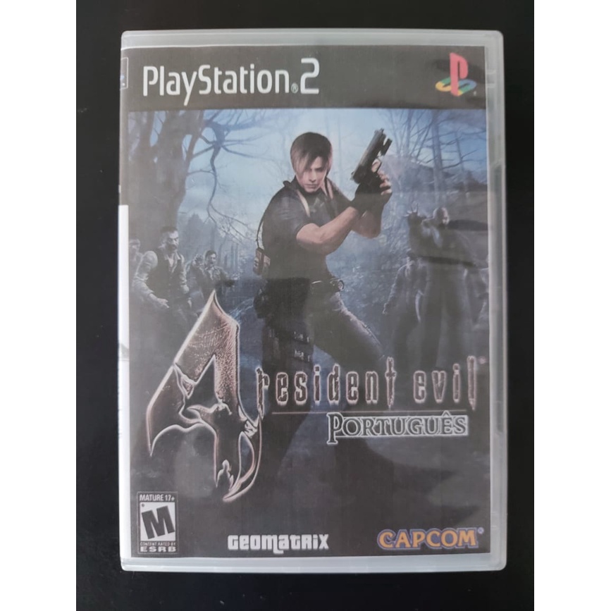RESIDENT EVIL 4 LEGENDADO - PS2 JOGO PLAYSTATION 2 - Escorrega o Preço