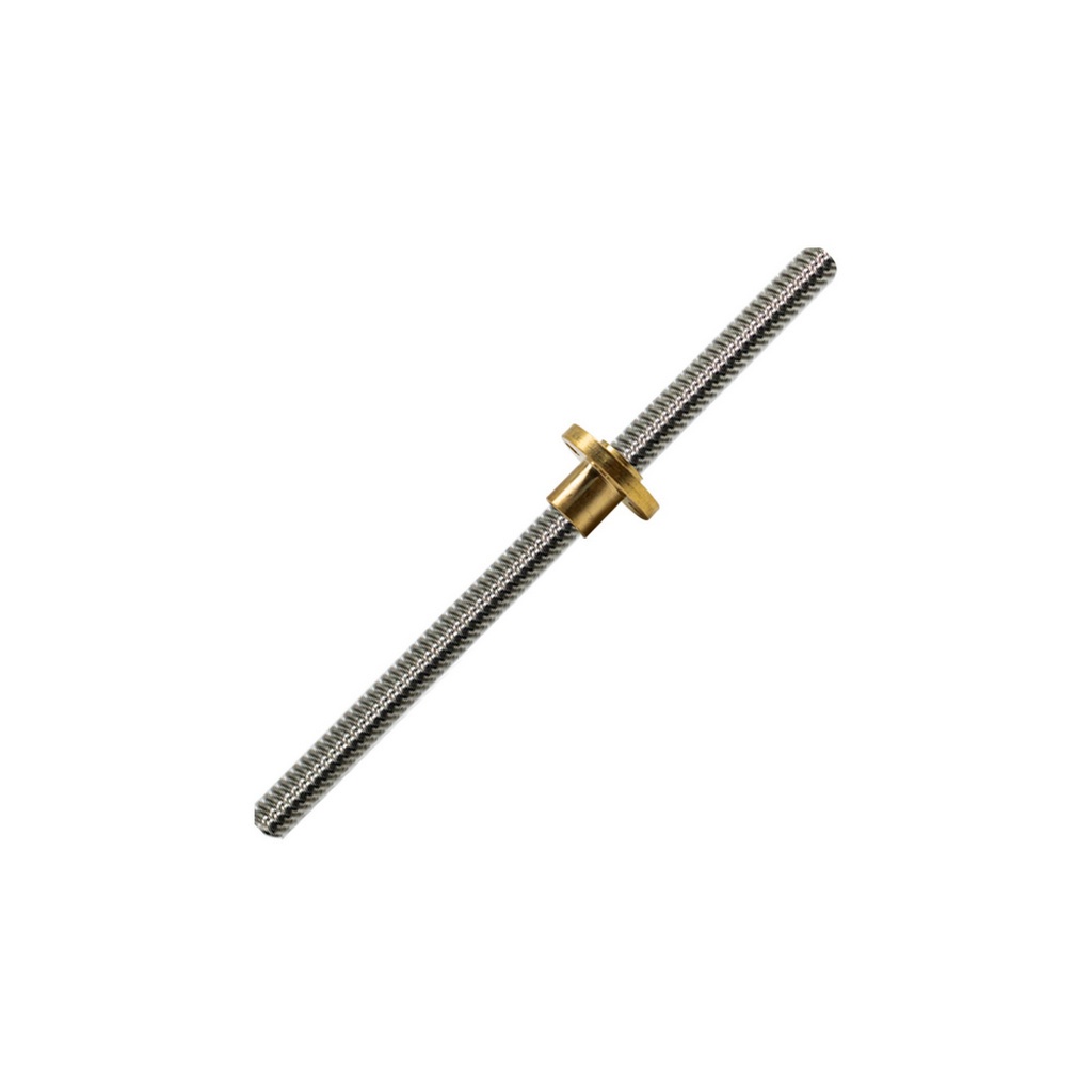 Fuso Trapezoidal de Avanço TR8 8 x 150mm com Castanha