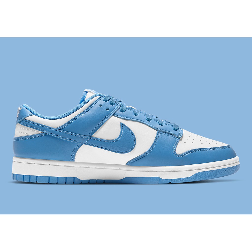 low nike dunks blue