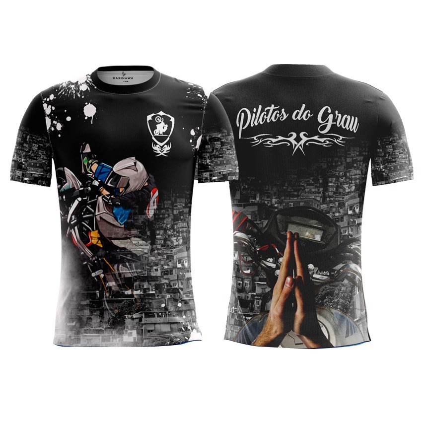 Camisa De Grau Pilotos | Shopee Brasil