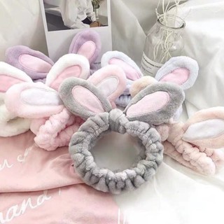 Faixa Tiara Para Cabelo Pelúcia Laço Maquiagem Estética Limpeza Skin Care em Oferta na Shopee