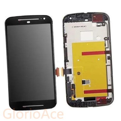 Tela Frontal Display Lcd Touch Completo Moto G2 Xt1064 Xt1068 Xt1069