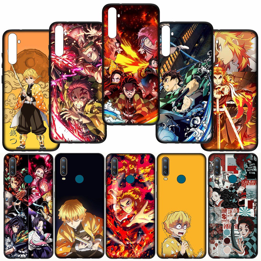 Silicone Casing Samsung Galaxy A11 A31 A71 A51 A21S Cover FC21 Demon Slayer  Anime Kimetsu no Yaiba Soft Phone Case POP Trend | Shopee Brasil