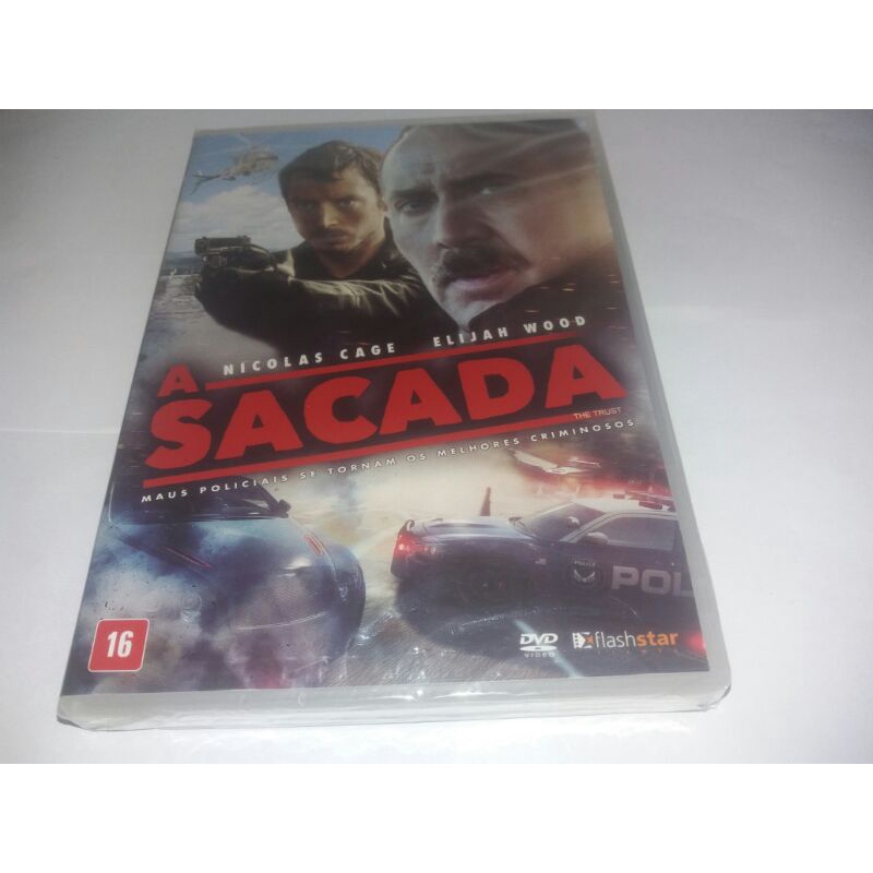Dvd - A Sacada - 2016 - Nicolas Cage - Elijah Wood - Dublado - Lacrado