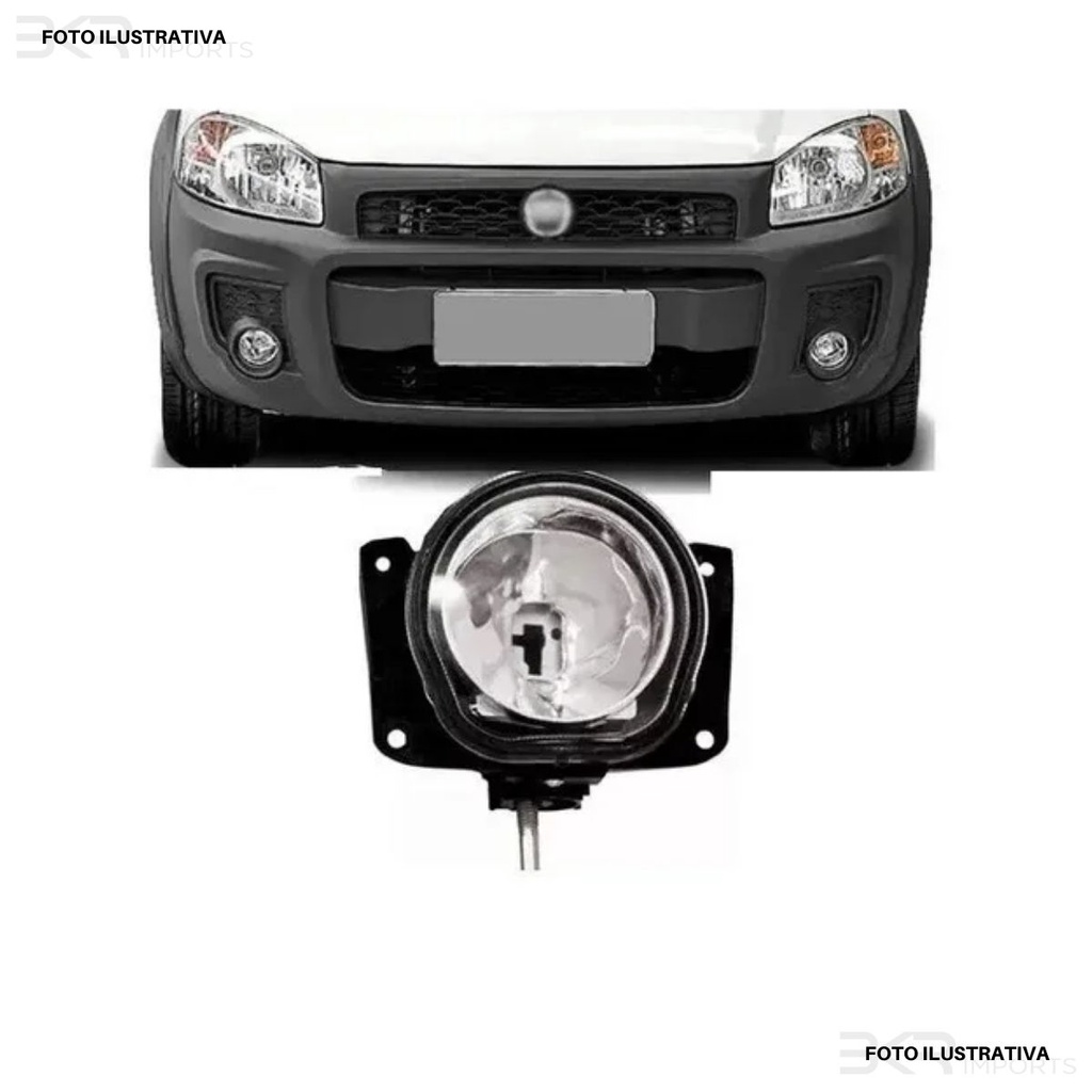 Farol Milha Fiat Siena Working G3 G4 El 2012 2013 2014 2015 2016 2017 Par Nova em Oferta na Shopee