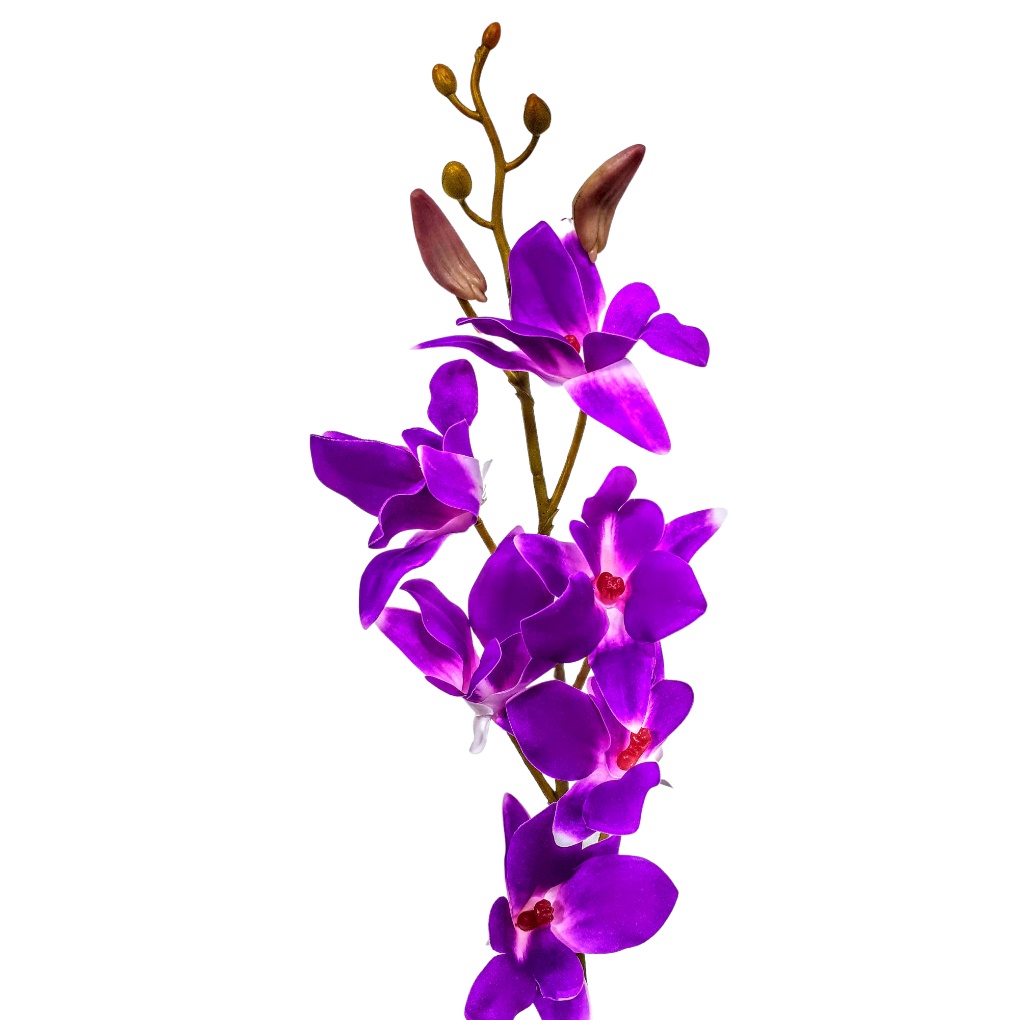 Orquidea Artificial CYMBIDIUM PINK - flores artificiais para decoração  arranjos e vasos orquideas artificiais | Shopee Brasil