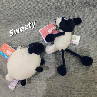 Mini Pingente De Ovelha De Cordeiro/Chaveiro De Pelúcia