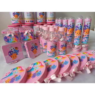 kit 40 itens Bolofofo Rosa em Oferta na Shopee