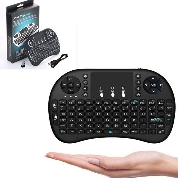 Mini Teclado Wireless Touch Pad Celular Pc Android Tv | Shopee Brasil