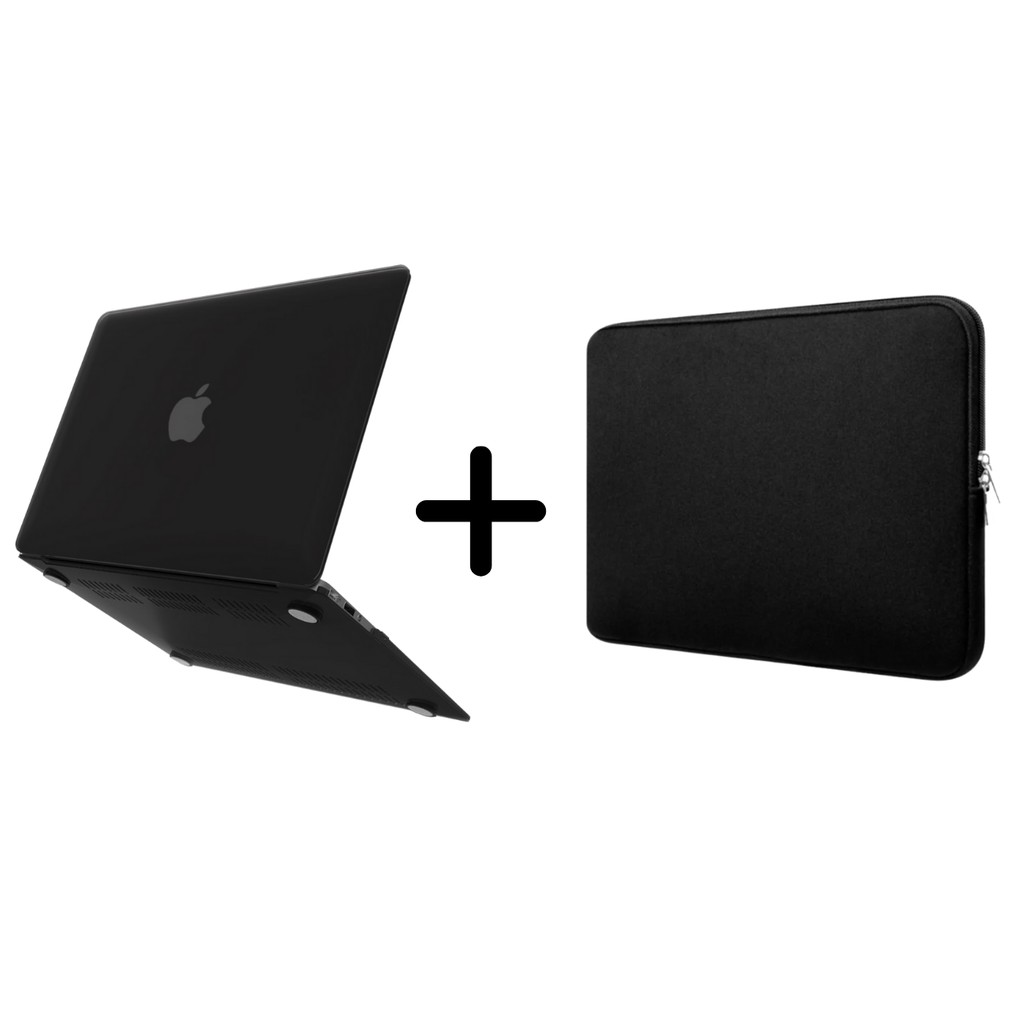 Kit Capa Case + Neoprene Macbook New Air 13 A2337 Chip M1 / A1932