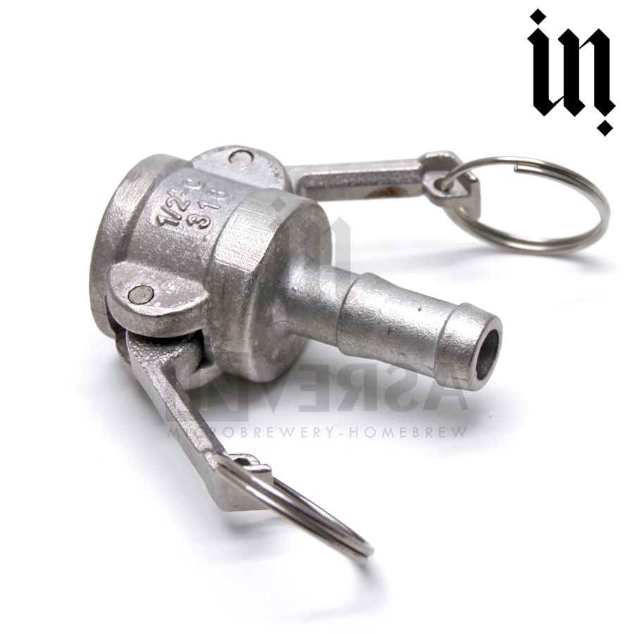 Engate Rápido Camlock Inox 316 - Tipo C - Espigão