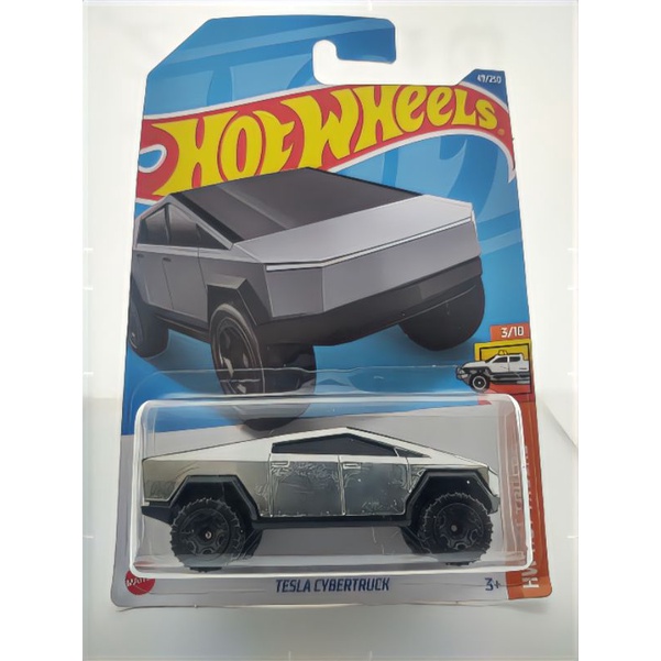 HOT WHEELS TESLA CYBERTRUCK 3/10 HW HOT TRUCKS 49/250 1ère ÉDITION