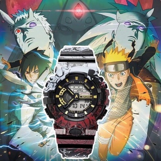 Relógio Eletrônico One Piece Co-branded Naruto Dragon Ball Cartoon Anime Estilo À Prova D