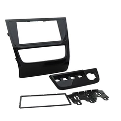 Moldura 2 Din Volks Gol, Voyage, Saveiro, G6 - Black Piano