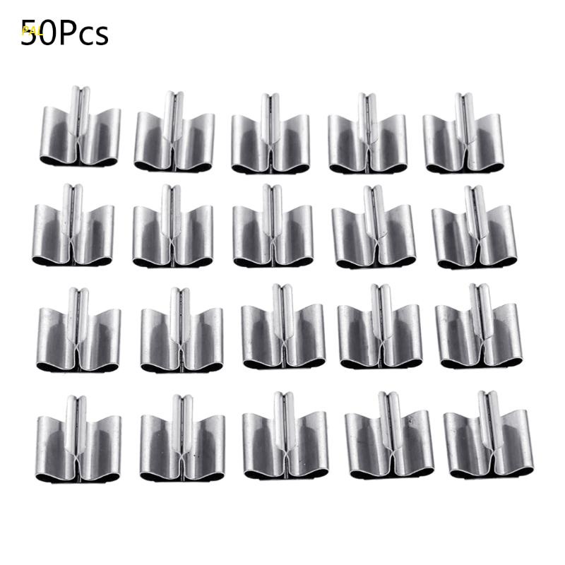 50 Peças Clipe Para Pavios Ferro/Faça Você Mesmo