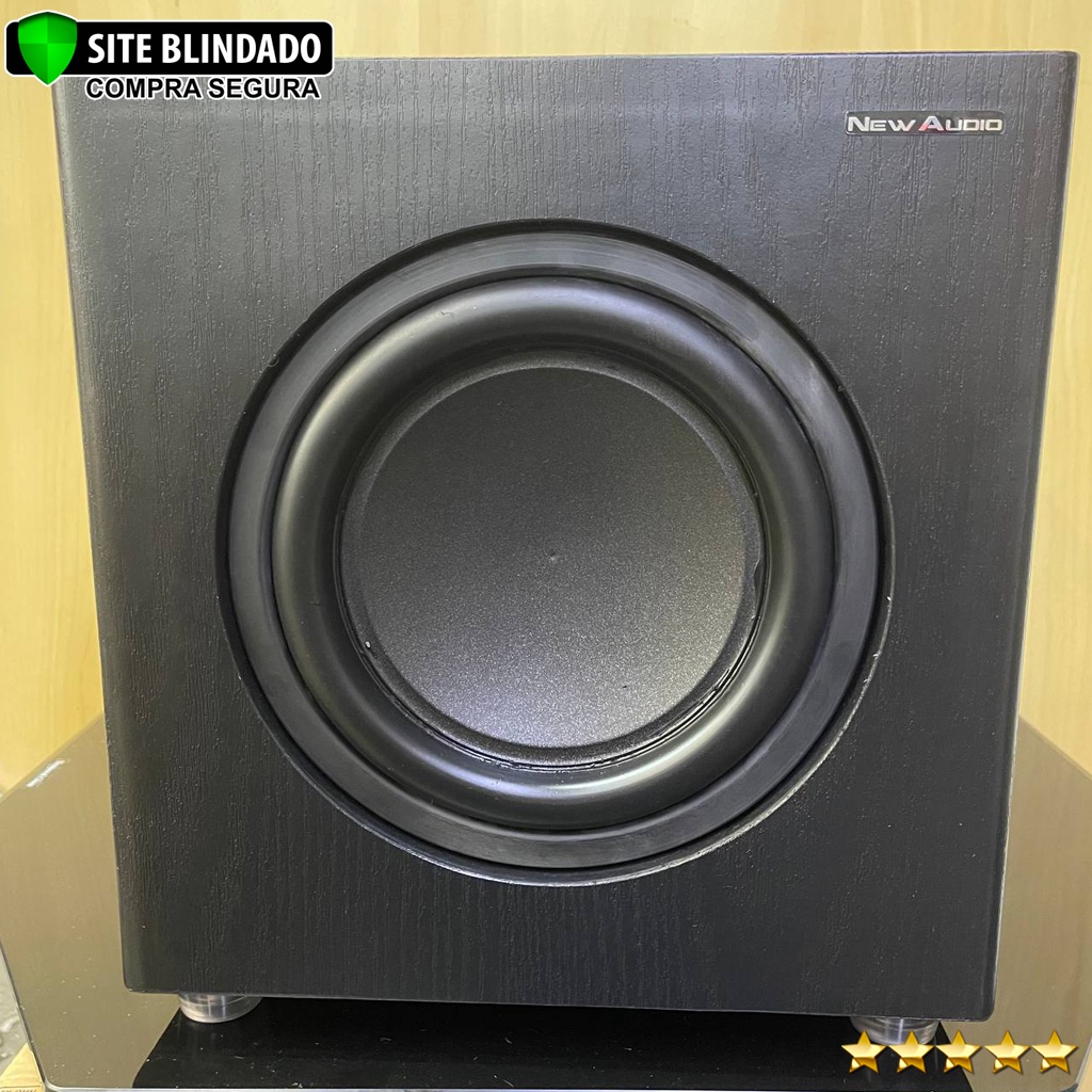 Subwoofer Ativo SUB-200 FD BKWD 8" - New Audio