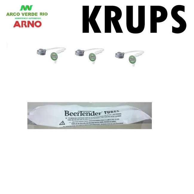 Tubo Chopeira Heineken Beertender Krups  ( 02 unidades ) VB215854 / VB215855