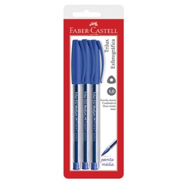 Caneta Trilux 032 Medium Faber Castell Azul: Onde Comprar | BuscaProdutos