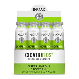 Inoar Cicatrifios - Kit com 12 Ampolas 45ml em Oferta na Shopee