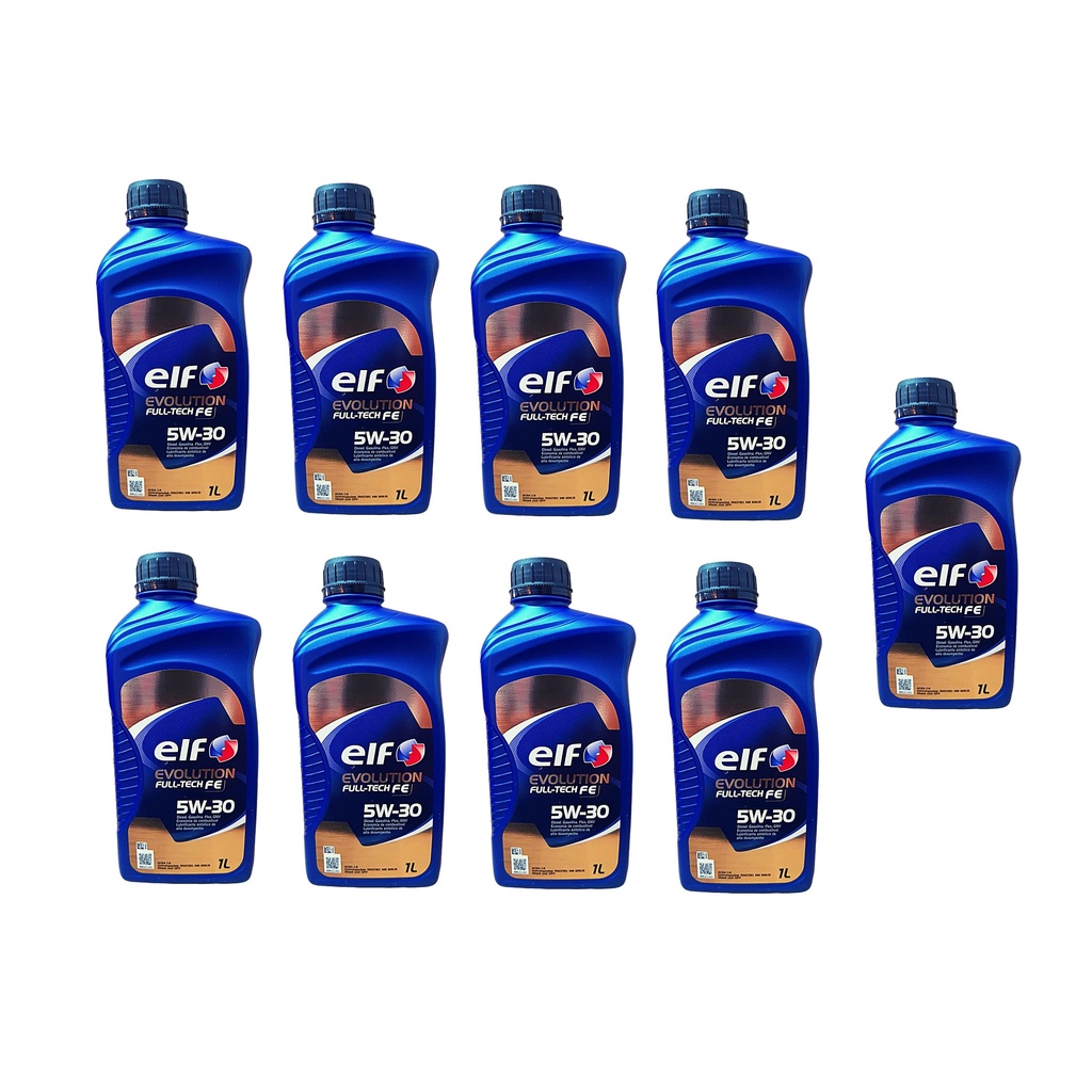 Kit Troca Óleo 5W30 ELF Full Tech Renault Master Sintético