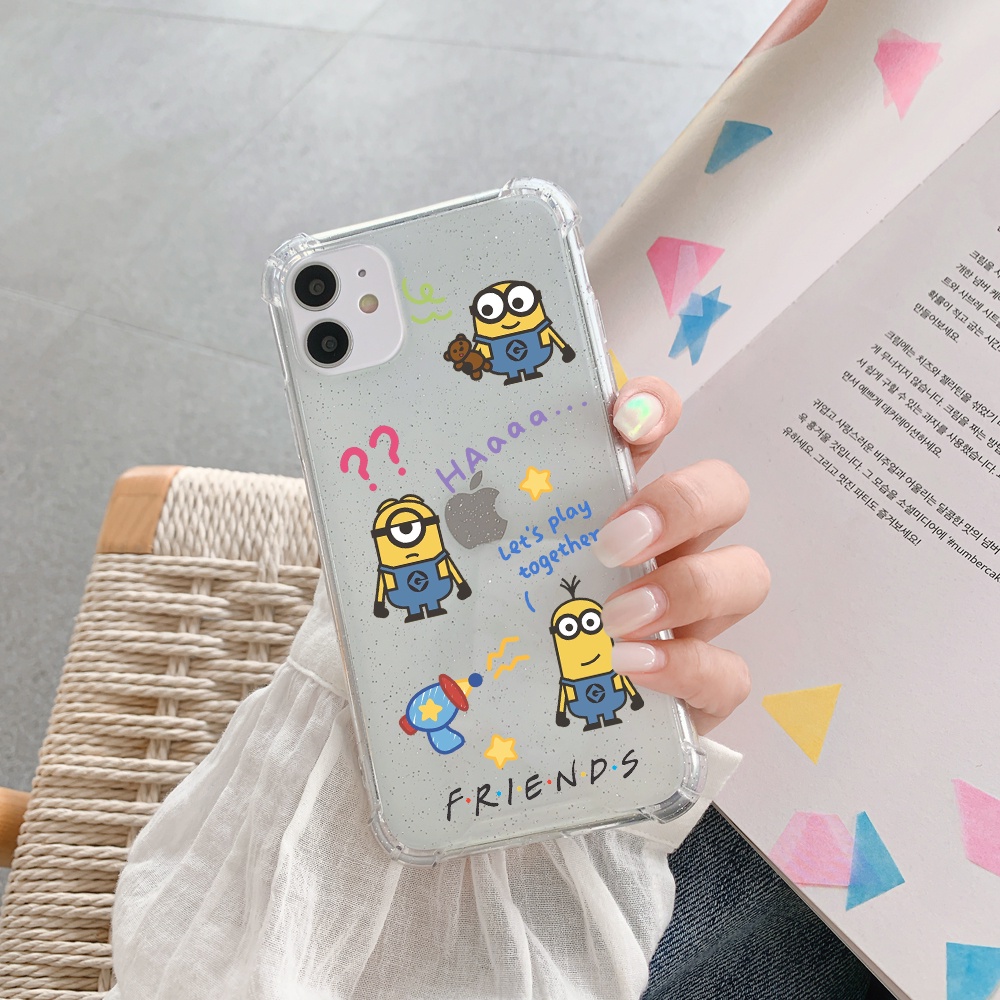 Capa MINION 2.0 XIAOMI REDMI 10 MI10 T PRO MI Nota 10 11 Lite MiA1 Mi5X MiA2 Mi6X Mi5 Mi5c Mi5s Plus Mi6 Mi8 SE Mi9