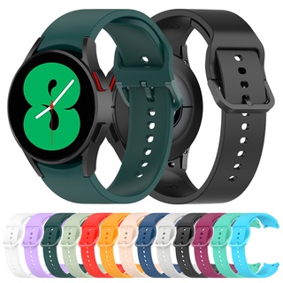 Pulseira De Substituição De Bracelete De Silicone Para Samsung Galaxy Watch 6 5 Pro 4 40mm 44mm 45mm Classic 42mm 46mm 47mm 43mm