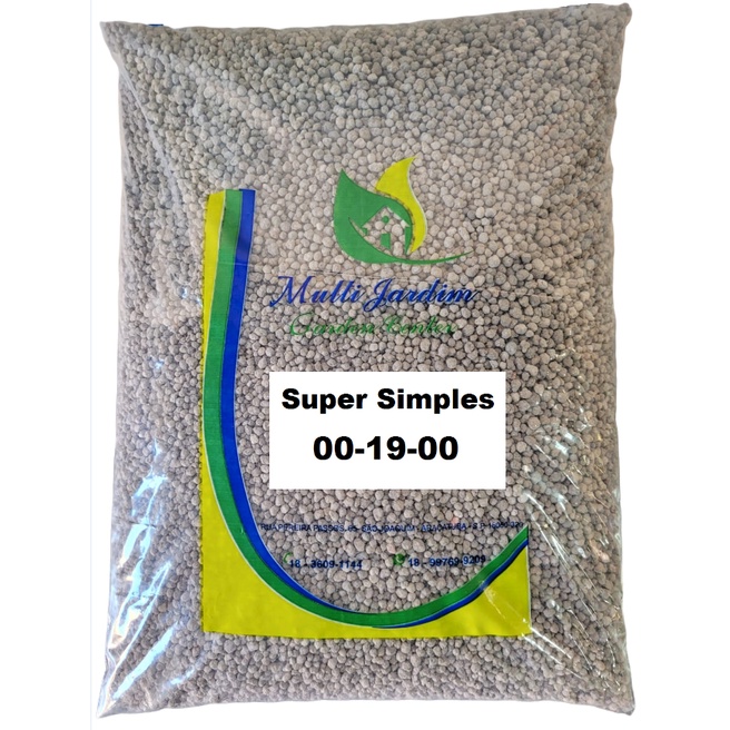 5kg Super Simples 00-19-00 Adubo Fertilizante Plantio Rosa do Deserto Frutas Flores em Oferta na Shopee