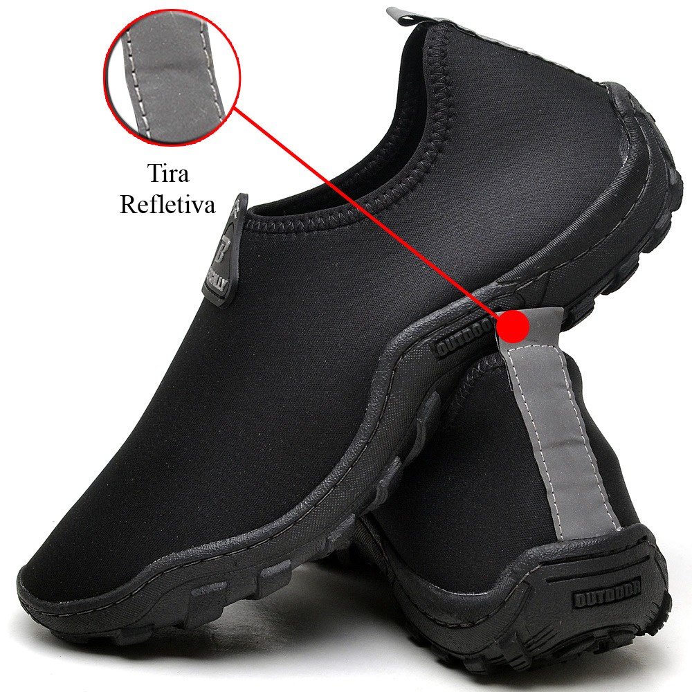 Sapatilha Nautico Masculino E Feminino Tênis Confortavel Macio Aquática Ciclismo Esporte Neoprene